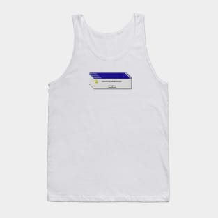 Computer browser error pop up Tank Top